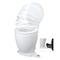 Jabsco Lite Flush Electric 12V Toilet w/Footswitch 58500-0012 - alternate 1